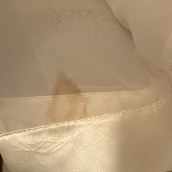 Wedding dress, sash and veil. Handmade. - Picture 13 of 13